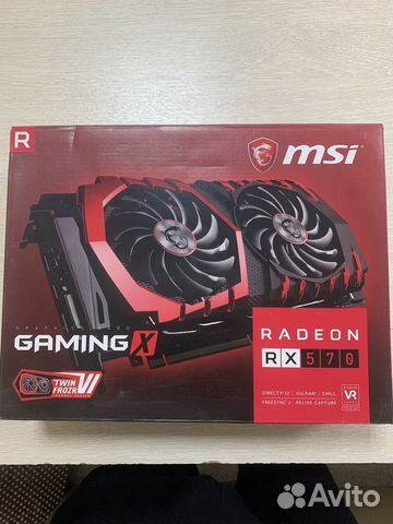 Видеокарта msi rx 570 4gb купить в Иваново | Электроника | Авито