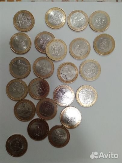 Юбилейные монеты' 10 рублей