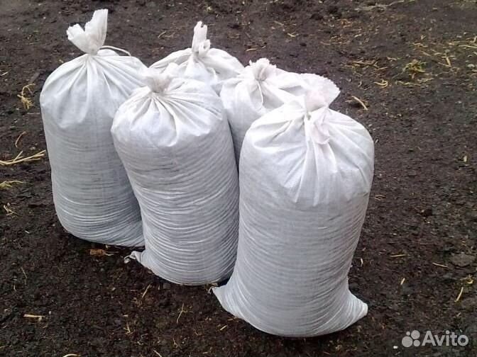 Перегной в мешках