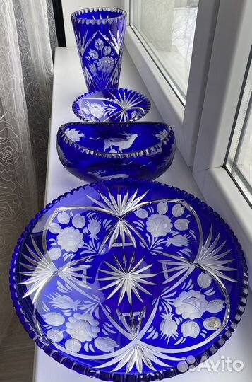 Цветной хрусталь гдр