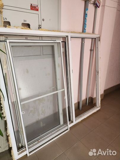 Окна пластиковые бу