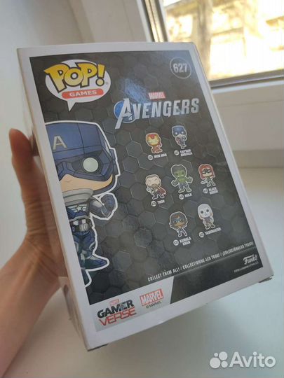 Фигурка funko pop капитан Америка 627