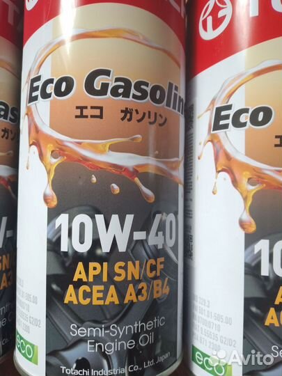 Totachi 4 л 10W-40 моторное масло