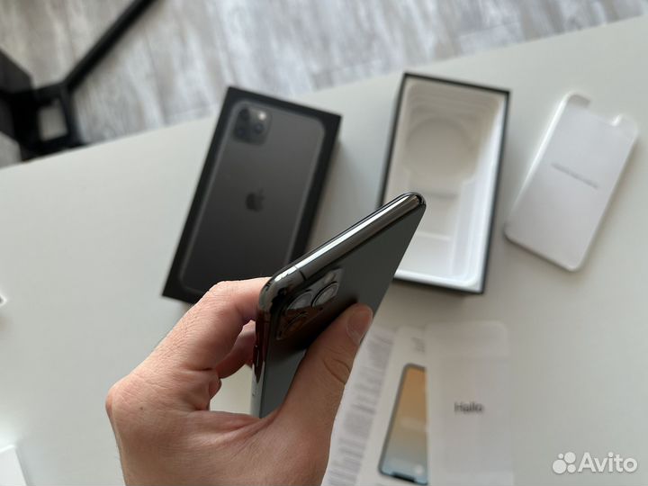 iPhone 11 pro max 64 гб (86%акб) sim+esim