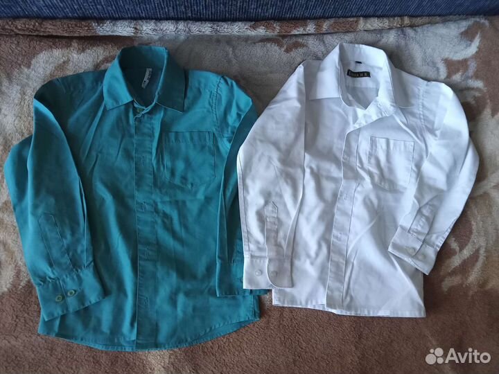 Одежда для школы,рубашки 122