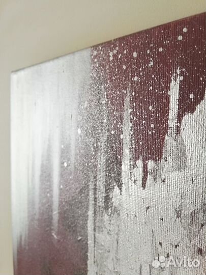 Интерьерная картина абстракция холст