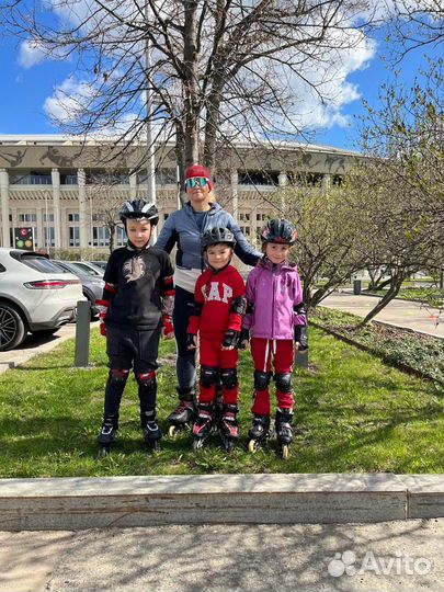 Обучение катанию на роликах(тренер по роликам)