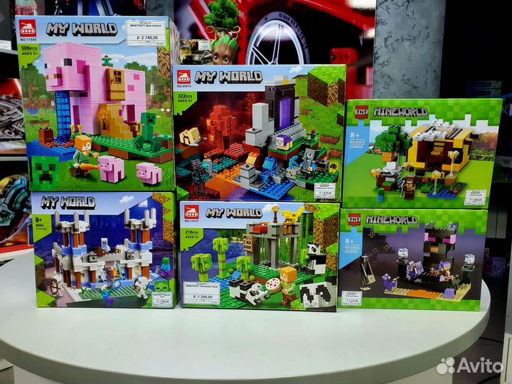 Лего Майнкрафт аналог в ТЦ Ледяной