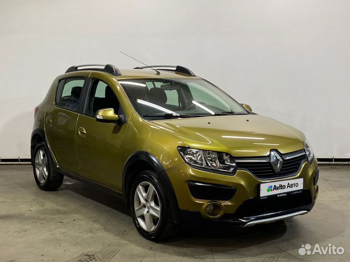 Renault Sandero Stepway 1.6 МТ, 2017, 124 174 км