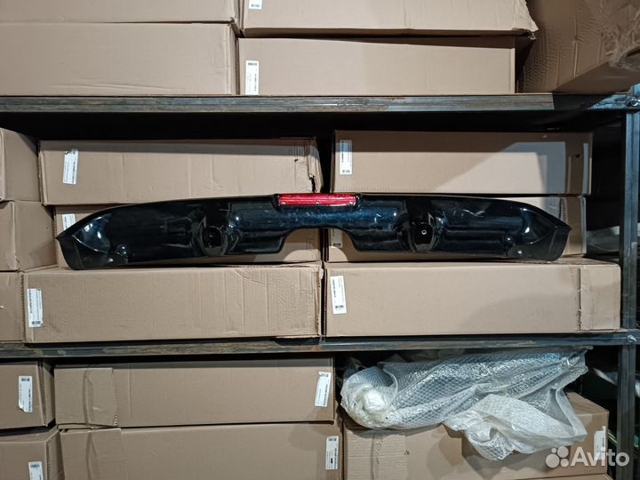 Спойлер ваз 2114 цвет сине черный (космос