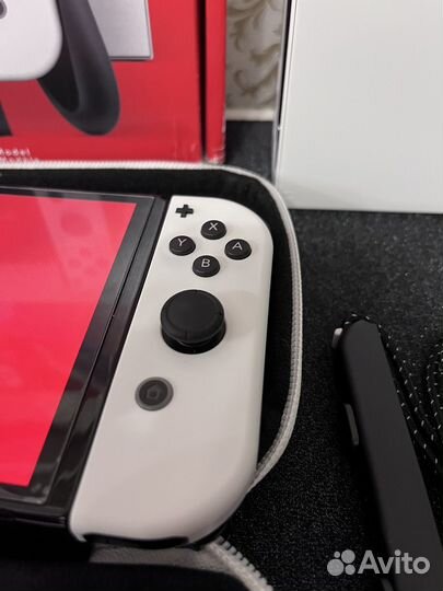 Прошитая (+онлайн) Nintendo switch oled 64+128гб