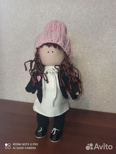 Интерьерная кукла тильда ручной работы