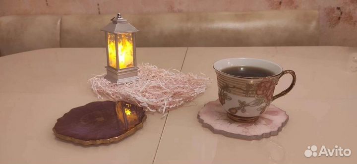 Подставки из эпоксидной смолы