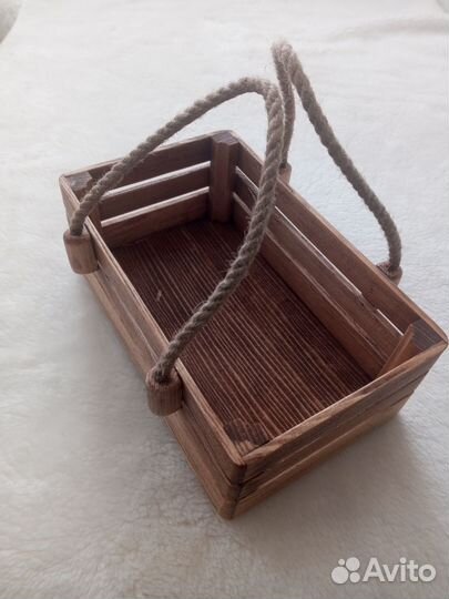 Ящик деревянный подарочный