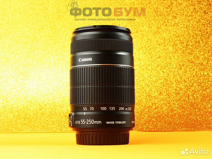 Объектив Canon EF-S 55-250mm f4-5.6 IS II