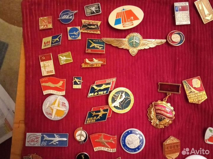 Значки, авиа, спорт, олимпиады, туризм