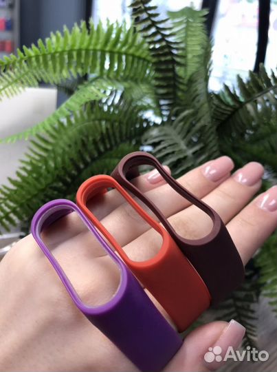 Силиконовые ремершки на Xiaomi Mi Band 3/4/5/6
