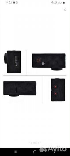 Экшн-камера eken H9R, 4мп, 3840x2160, 1050