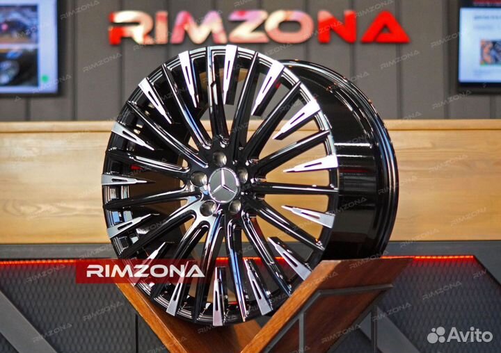 Кованые диски R21 на Mercedes S-class