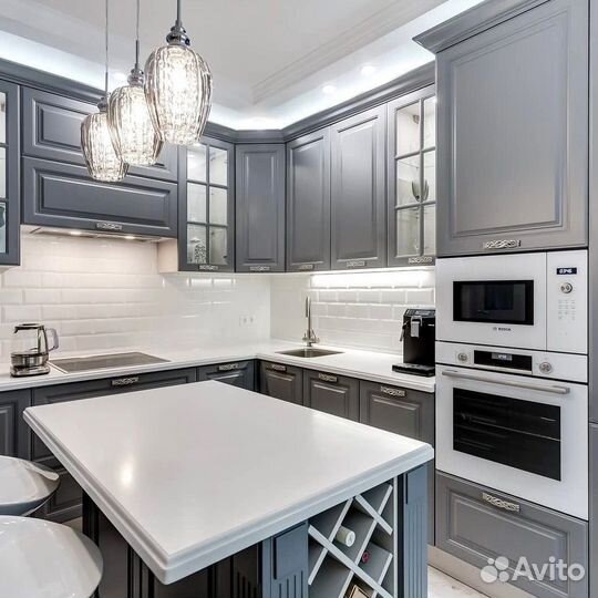 Кухонный гарнитур на заказ под ключ