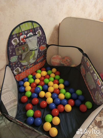 Сухой бассейн с шариками бу