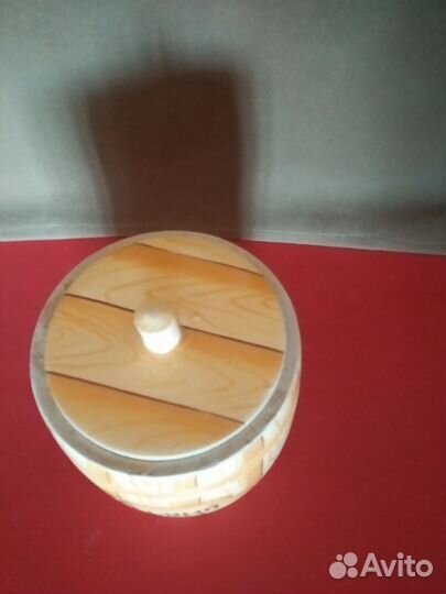 Бочонок для мёда, деревянный