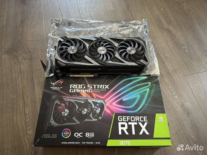 Asus ROG Strix GeForce RTX 3070 OC 8GB