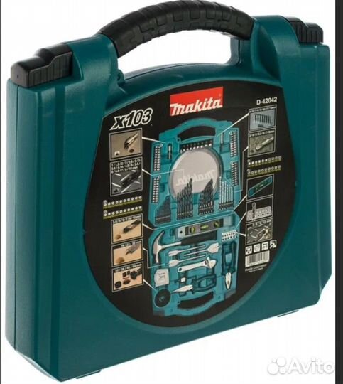 Набор ручного инструмента, насадок,Макита D-42042