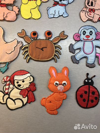 Нашивки на одежду детские