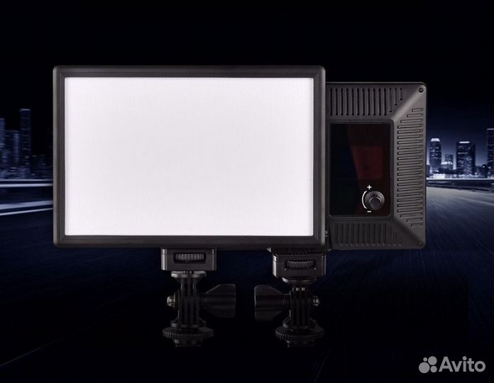 Накамерный свет LED ультратонкий двухцветный жк-ди