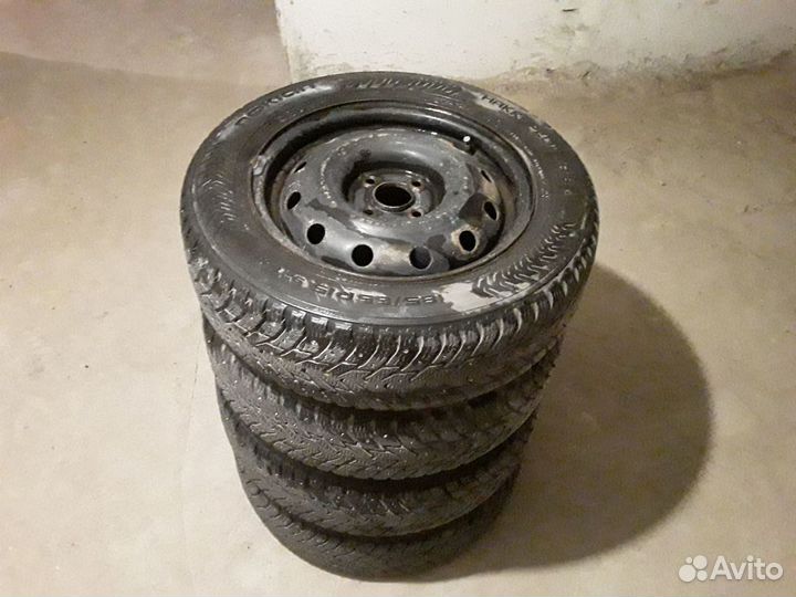 Колёса R15 4x100 nokian hakkapeliitta 8, 185x65