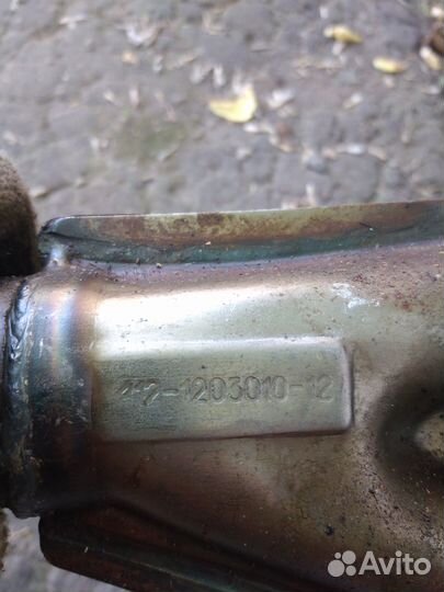 Приемная труба Москвич 412