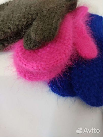 Варежки детские от 9 месяцев до 4 лет