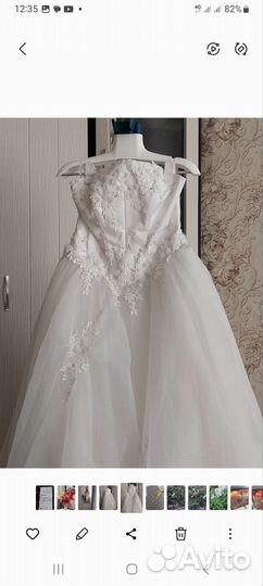 Свадебное платье