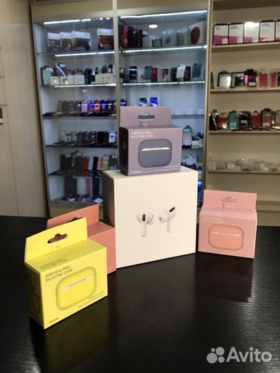 Apple Air Pods pro (новые) Магазин. Гарантия