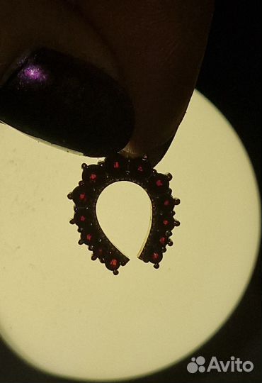 Кулон гранат Turnov