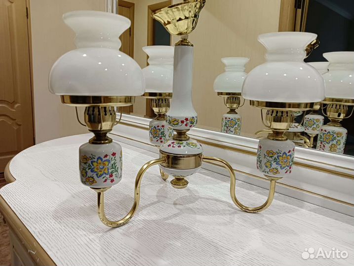 Люстра потолочная бу