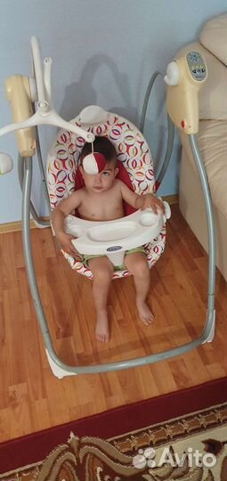 Детские электронные качели