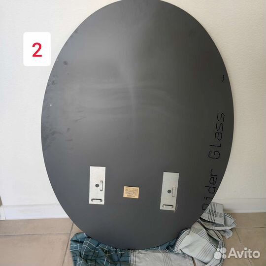 Зеркало настенное с пластинами