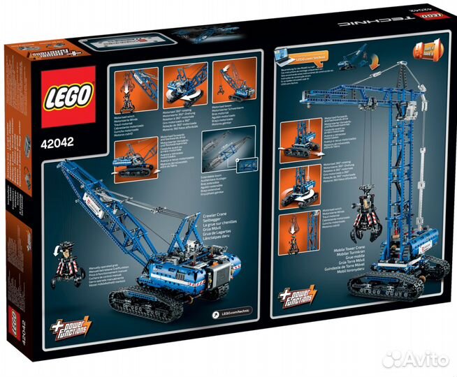 Lego technic 42042 crawler crane sale