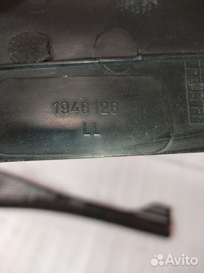 Планка обтекателя правая bmw 5 e34