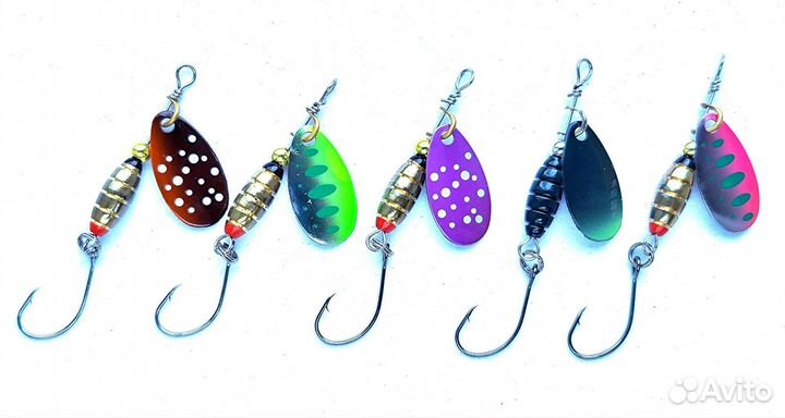 Блесны River old satellite torpedo 2.8гр, 5шт