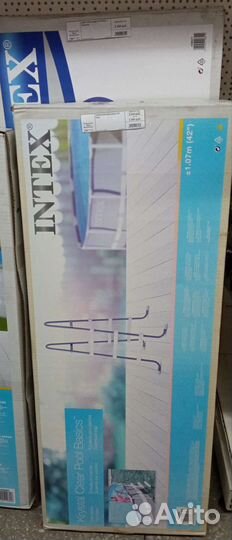 Каркасный бассейн intex