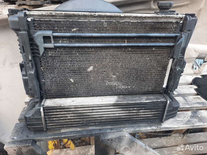 Касета радиаторов с бмв е46 330d m57tu