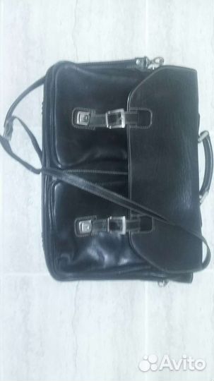 Мужской кожаный портфель