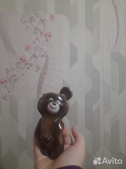 Олимпийский мишка СССР, но без уха