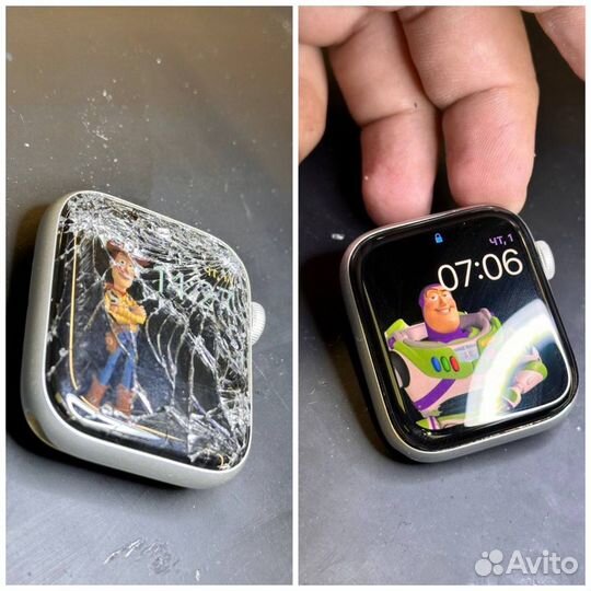 Переклейка стекла на iPhone, Apple Watch