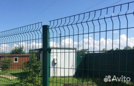 Панельный сварной забор 3Д сетка