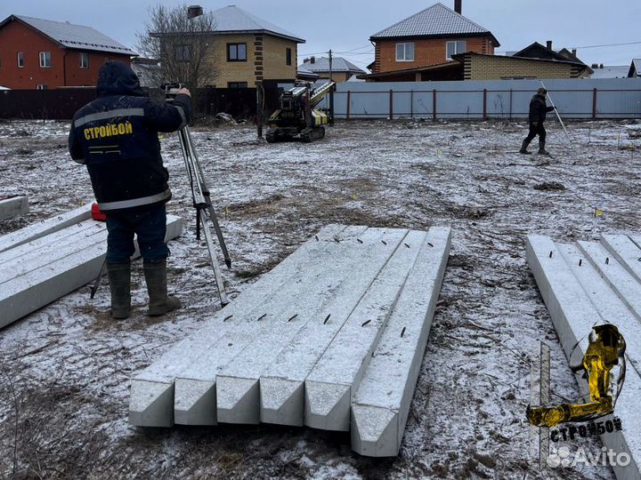 Жб сваи / фундамент на жб сваях под ключ