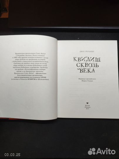 Квидич сквозь века